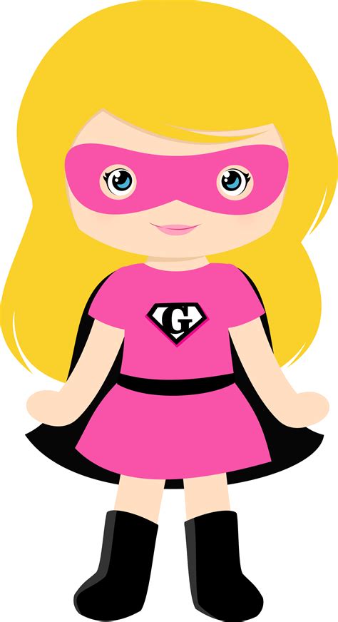 Superhero Girl Super Hero Clip Art Free Clipart Image