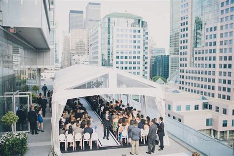 Contemporary Downtown Toronto Wedding Rooftop Wedding Toronto