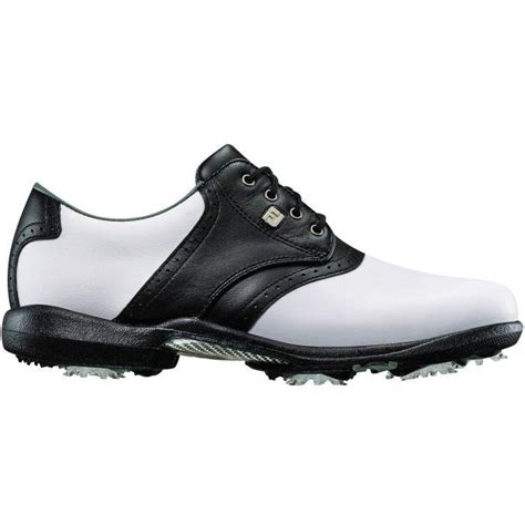 Footjoy Womens Dryjoys Golf Shoes Whiteblack 99016 Carls Golfland