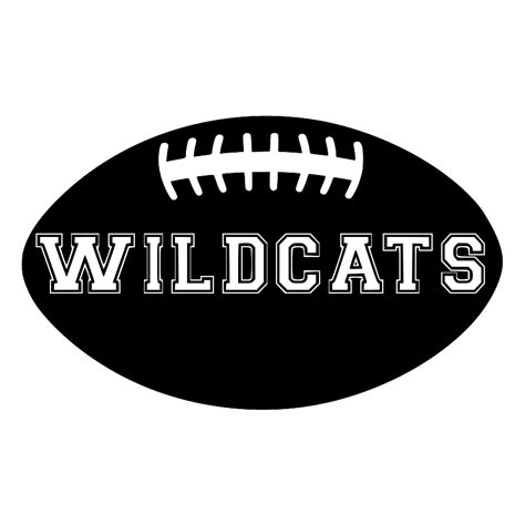 Free Wildcats Football Svg