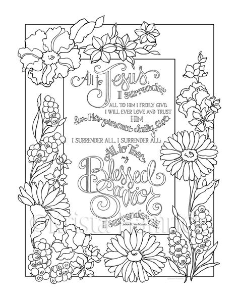 85x11 Coloring Page