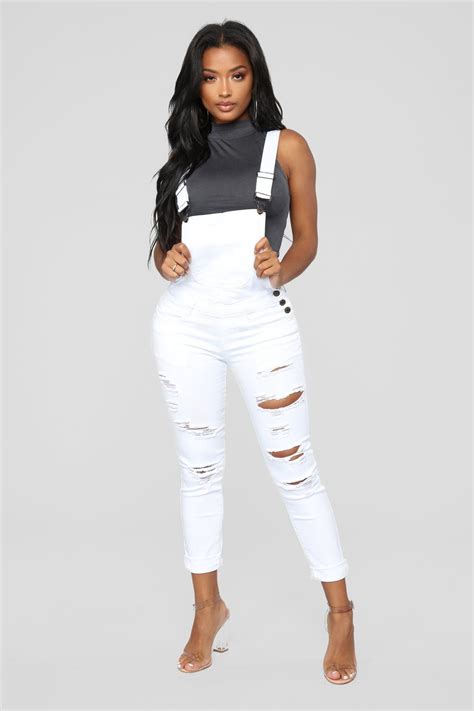 All Or Nothing Denim Overalls White Long Skirt Outfits Outfits
