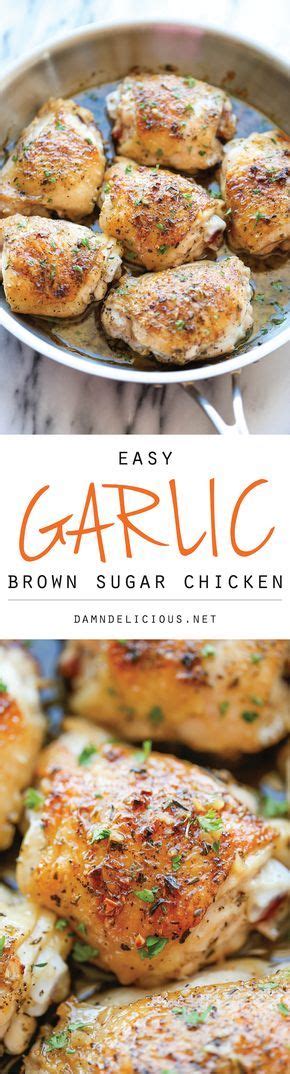 Garlic Brown Sugar Chicken Recipe Food Cooking Cooking Recipes