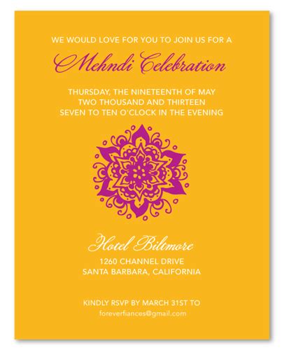 Wedding cards set the tone for what to expect for your wedding so ensure that your invitation card incorporates your personality and the latest designs and ideas. Mehndi Insert Cards on 100% Recycled Paper ~ Hena by ForeverFiances Weddings