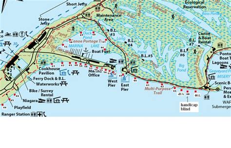 Presque Isle State Park Map Maps For You