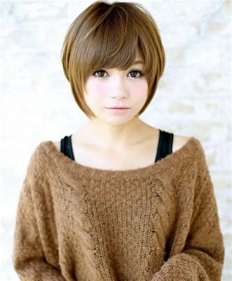 Short hair styles for round faces short hair with layers hairstyles for round faces. Korean Short Haircuts for Round Faces - 15+