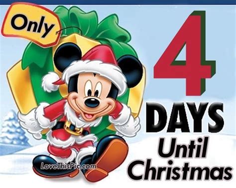 Only 4 Days Until Christmas Pictures Photos And Images For Facebook