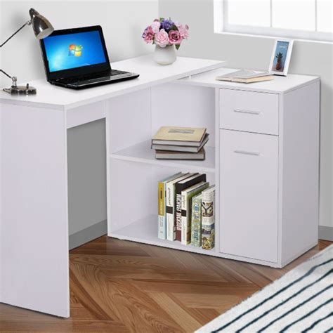 Free 2 Day Shipping Buy Modern L Shaped Desk Corner Computer Desk W 2