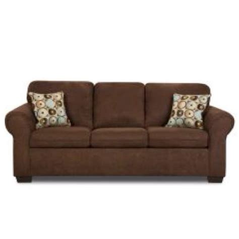 Simmons 1640 Chocolate Microfiber Sofa Just Purchased For The Living