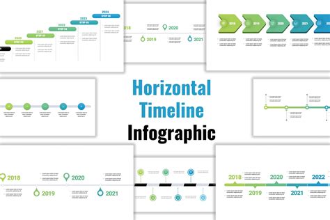 Horizontal Timeline Infographic Template Discover Template