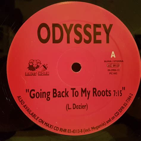 Odyssey Going Back To My Roots 1999 Vinyl Discogs