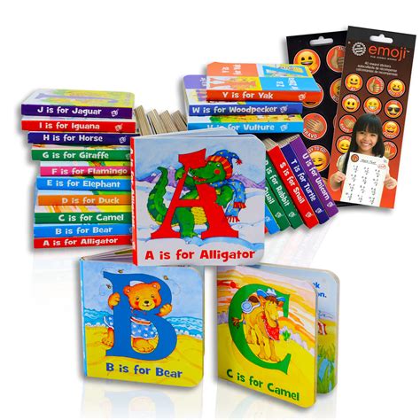 Buy Animal Abc Board Books Set Toddlers Babies Pack Of 24 My First