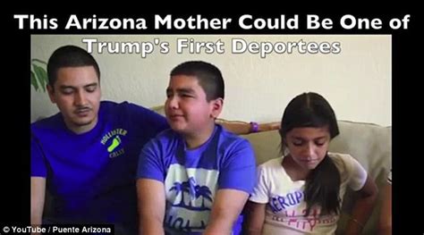 Undocumented Mother Deported From Arizona Back To Mexico Daily Mail