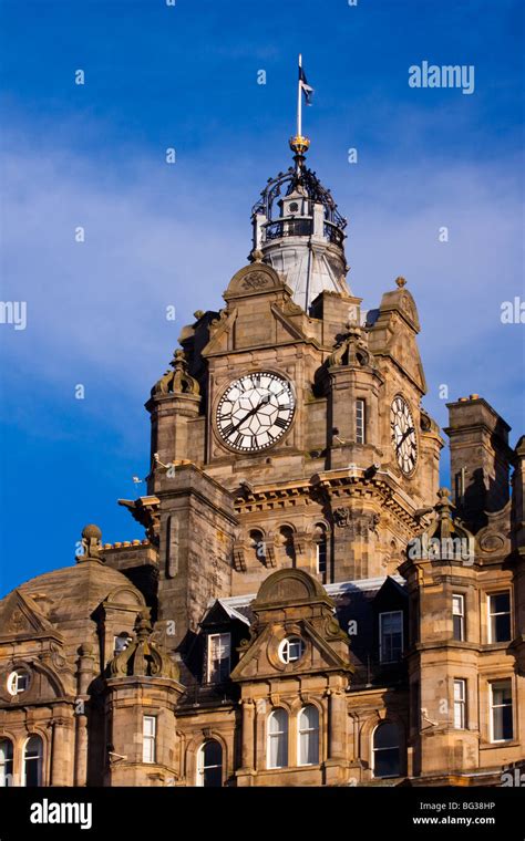 The Balmoral Hotel A Historic Building In Edinburgh Scotland — Stock 562