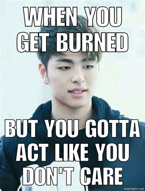 Pin By Atiny Janey On Kpop Memes Kpop Memes You Dont Care Acting