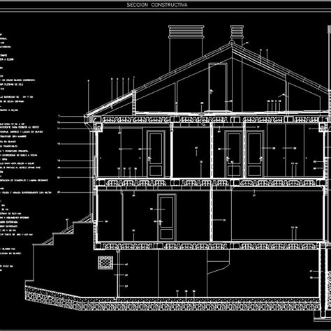 Section Dwg Section For Autocad Designs Cad
