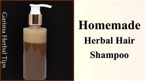 How To Make Herbal Shampoo At Home Homemade Herbal Shampoo Garima