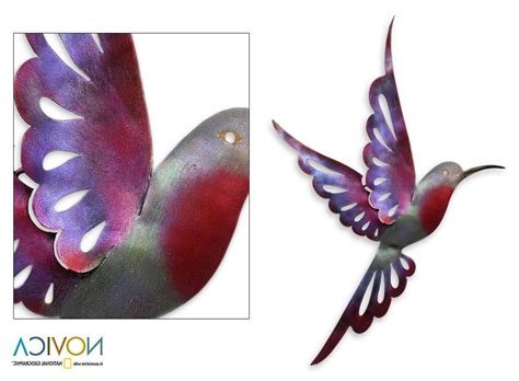 15 best hummingbird metal wall art