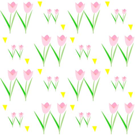 Free Printable Spring Tulip Scrapbooking Paper Ausdruckbares