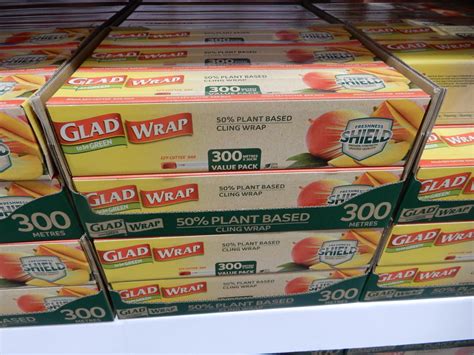 glad to be green 50 plant based cling wrap 300 metres x 30cm fairdinks