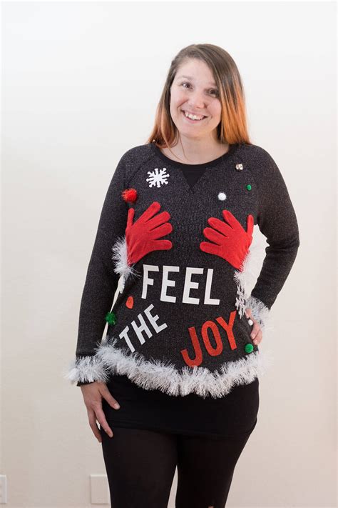 Ugly Christmas Sweater Ugly Christmas Sweater Womens Feel Etsy