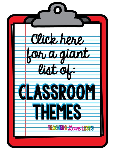 30 epic examples of inspirational classroom decor. Giant List of Classroom Themes - Teachers Love Lists