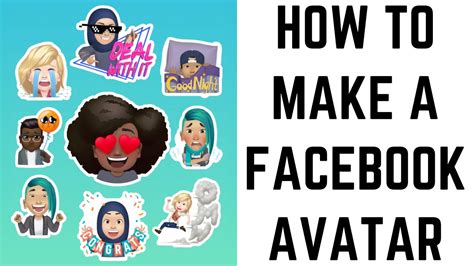 How To Make A Facebook Avatar Youtube