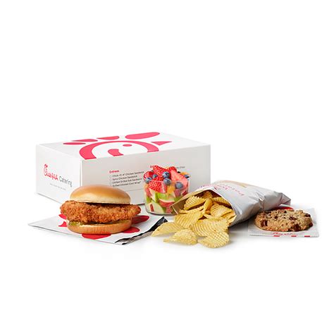 Chick Fil A Chicken Sandwich Packaged Meal Nutrition And Description