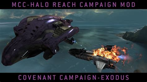 Halo Mcc Halo Reach Campaign Mod Covenant Campaign Exodus Youtube