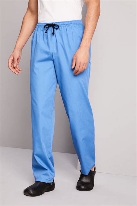 Essentials Unisex Lightweight Scrub Trousers Hospital Blue Shop All