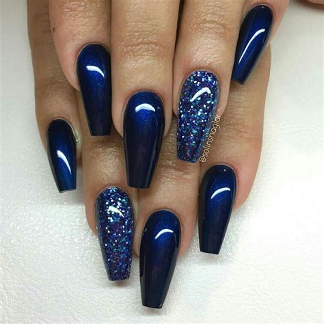 The Best Navy Blue Gel Nail Ideas 2023 Lara Outfits