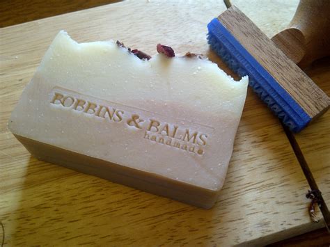 Bobbins And Balms New Soap Stamp With My Logo