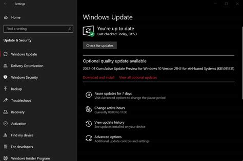 Windows 10 Kb5011831 修复了黑屏和其他严重错误 Win 11系统之家
