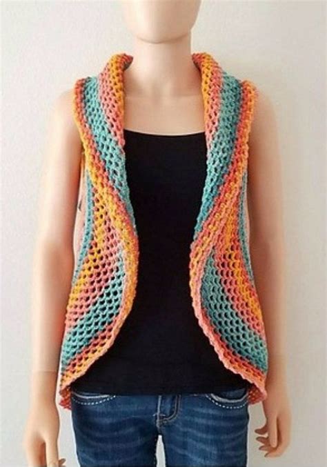 13 Free Crochet Circular Vest Pattern You Should Try Crocht
