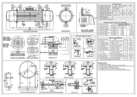 I Can Design Heat Exchangers Pressure Vessel Designing Engineering Drawings