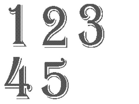 7 Best Images Of Large Fancy Printable Numbers Fancy Number Fonts