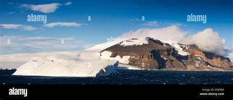 Antarctica Antarctic Sound Brown Bluff Floating Tabular Iceberg