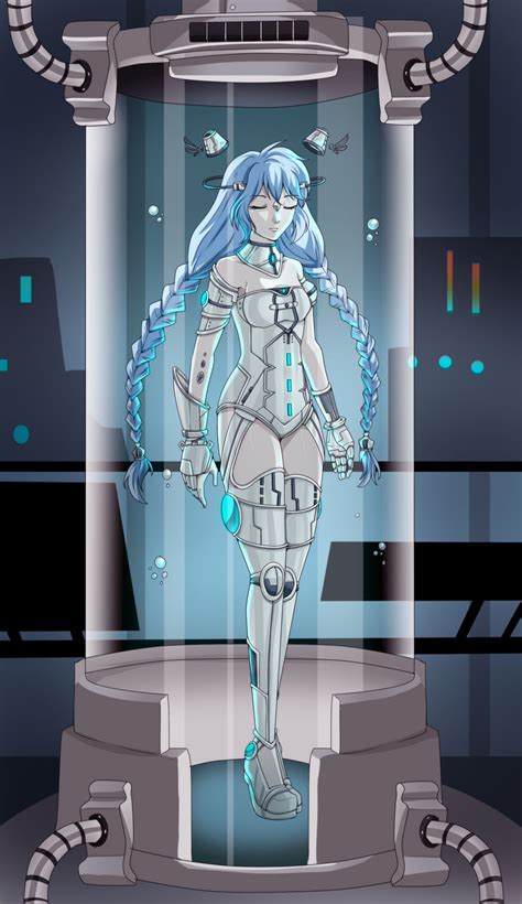 Android Girl By Naoguiarts On Deviantart