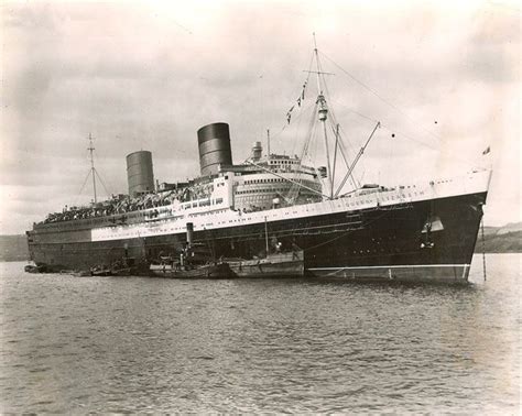 Cunard Line Queen Elizabeth Prepared For Passenger Service At Last