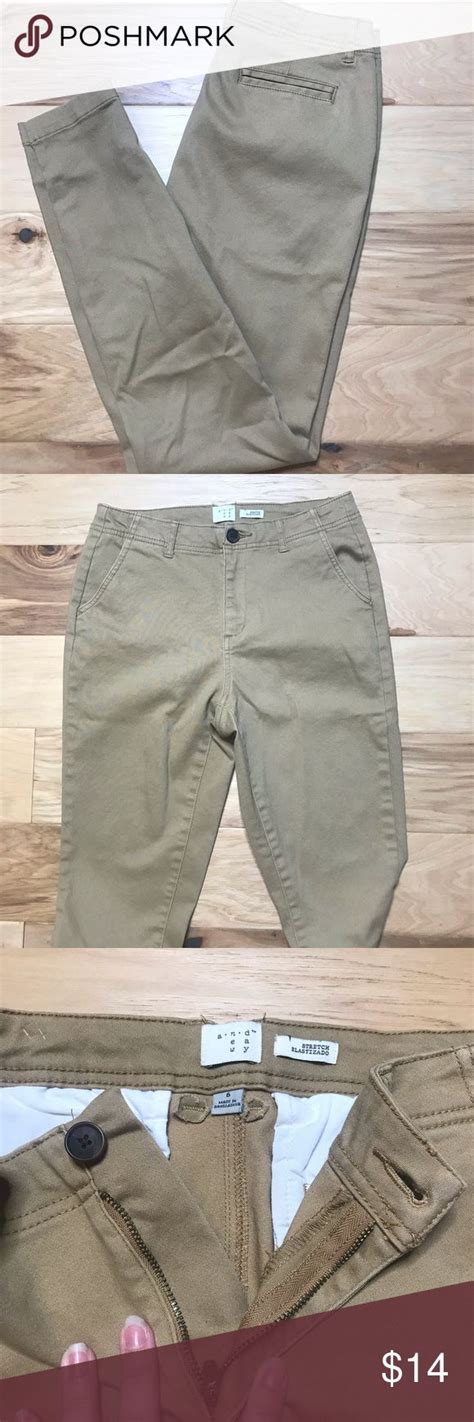 🚨a New Day Target Tan Pants Sz 6 Tan Pants Khaki Color Pants Pants