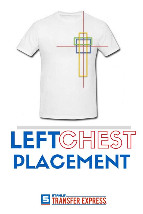 Left Chest Shirt Printing Placement Logo Placement Pocket Tee
