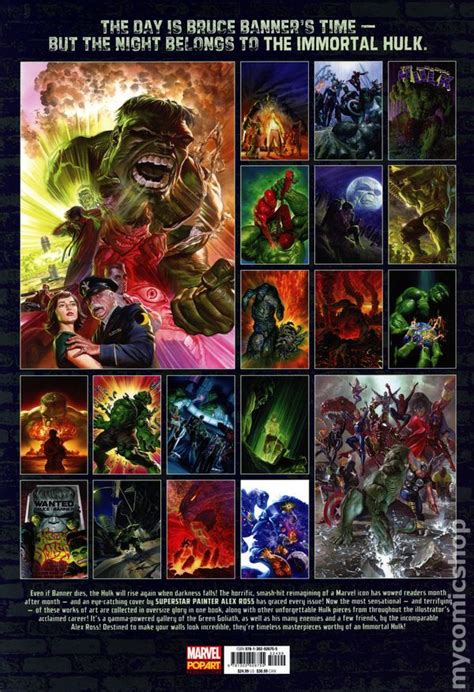 Immortal Hulk By Alex Ross Sc 2021 Marvel A Poster Book Comic Books
