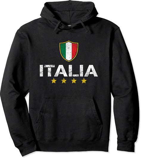 italia italian pride pullover hoodie