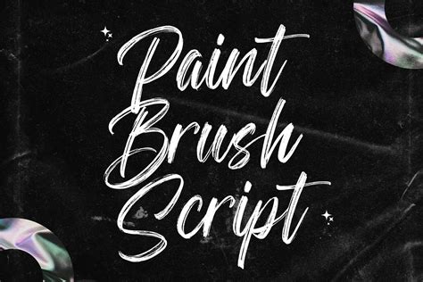 Paint Brush Script Font Free Font