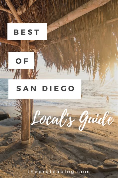 The Best Of San Diego Locals Guide With Text Overlay That Reads Best