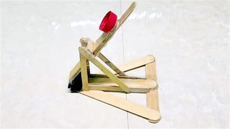 How To Make A Mini Popsicle Catapult For Kids Very