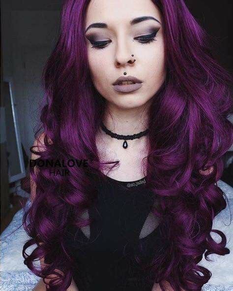 Pin En Purple Hair