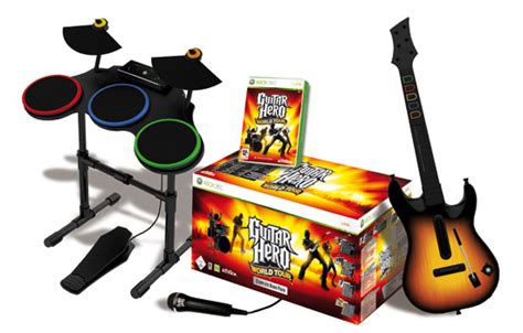 Guitar Hero World Tour Pack Instruments Xbox 360 Autre Accessoire Gaming Achat And Prix Fnac