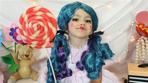 Cute Doll Costume Makeup Youtube