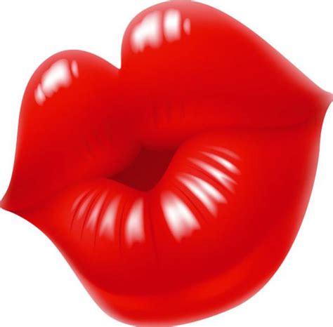 Lipstick Clipart Kissy Lip Red Kissing Lips Clipart Free Clip Art